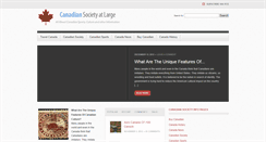 Desktop Screenshot of canadiansociety.org
